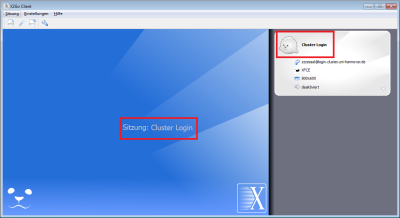  Start a new session by clicking or entering the session name.
