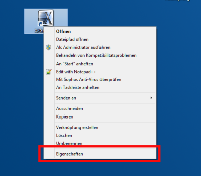  Edit X2Go shortcut